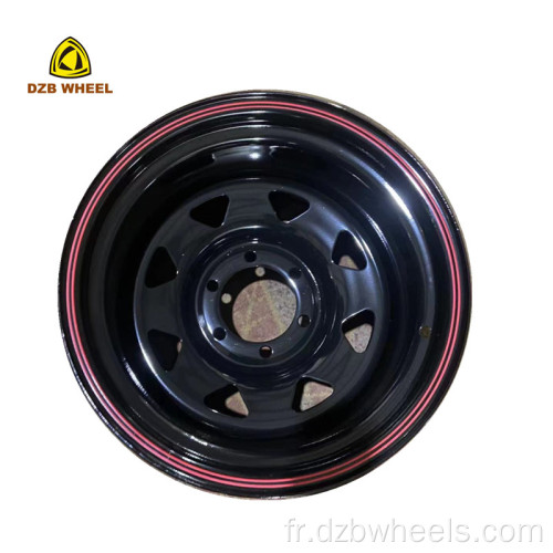 Roues en acier 15x6 Rim de roues 15 pouces Pays / mod Design